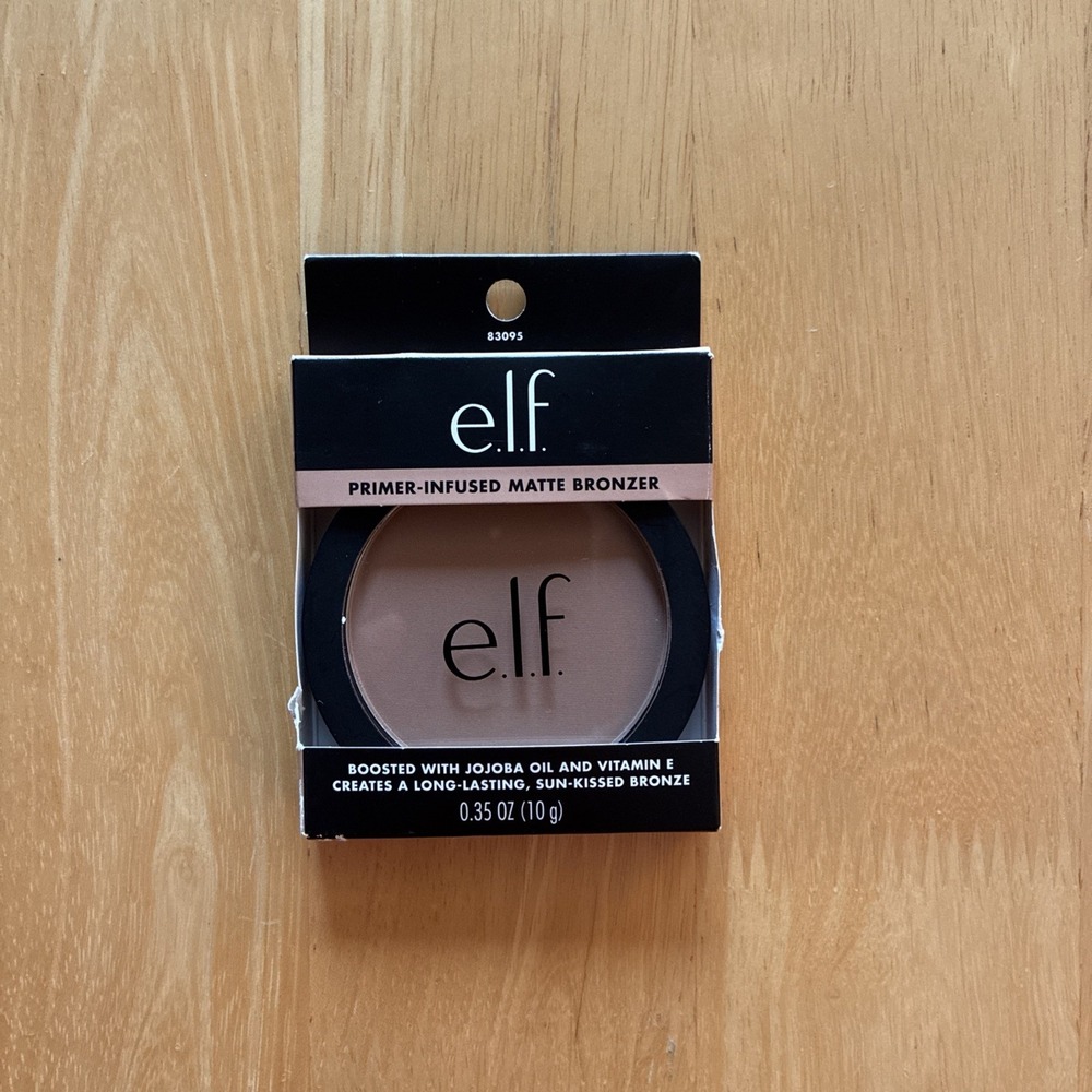 elf Primer Infused Matte Bronzer Forever Sun-kissed .35oz NIP